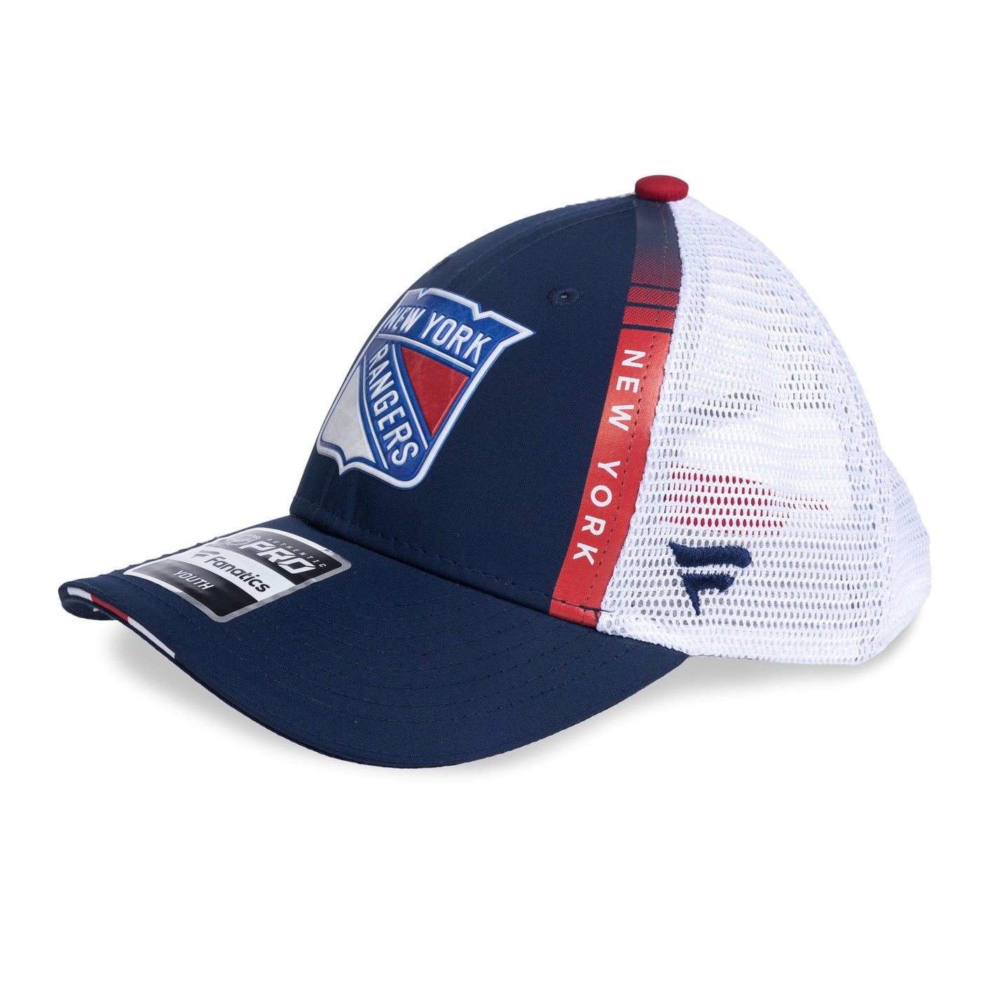 New York Rangers - OuterStuff NHL Draft Adjustable Youth Hat - TheHockeyShop.com