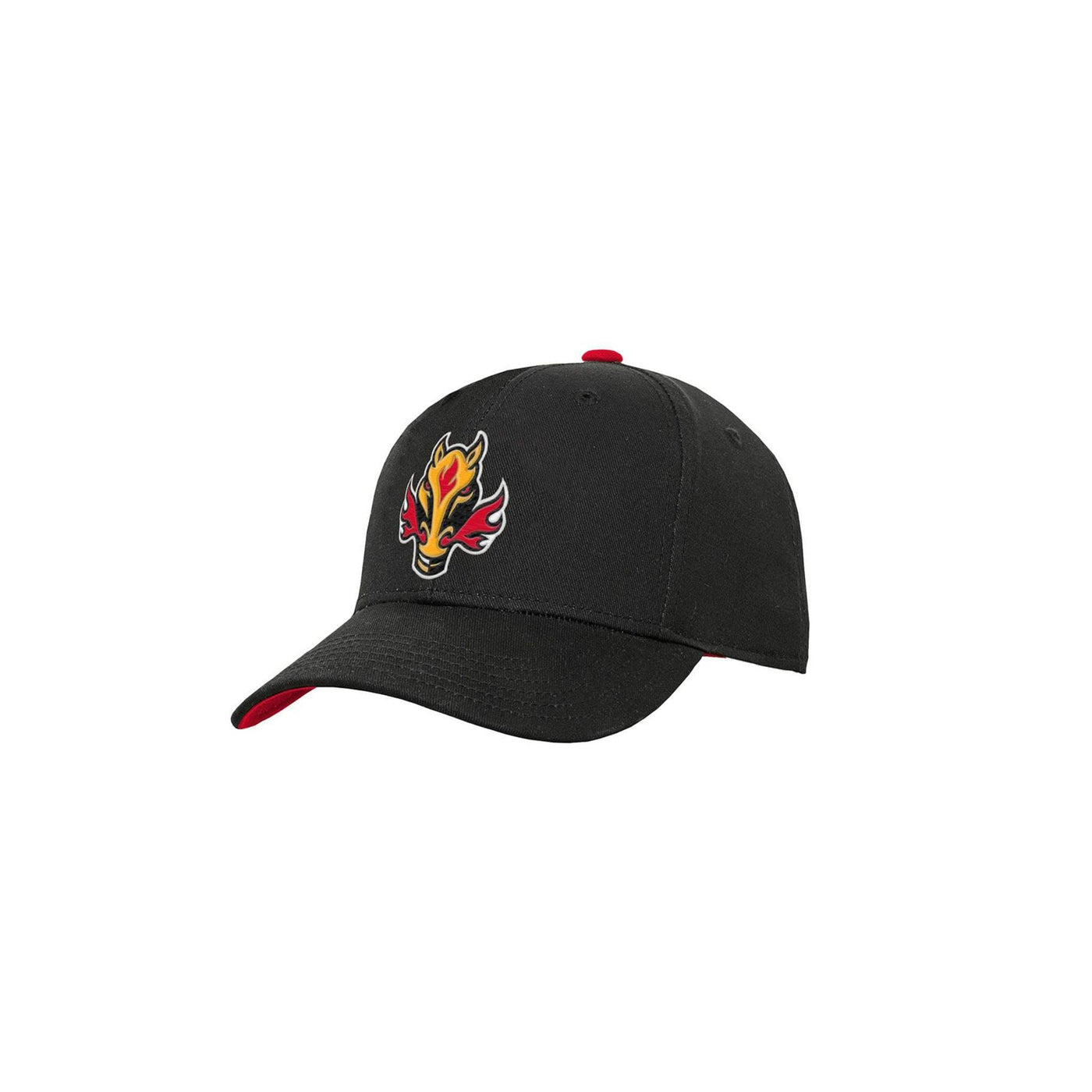 Outer Stuff NHL 3rd Logo Precurve Toddler Snapback Hat - Calgary Flames - TheHockeyShop.com