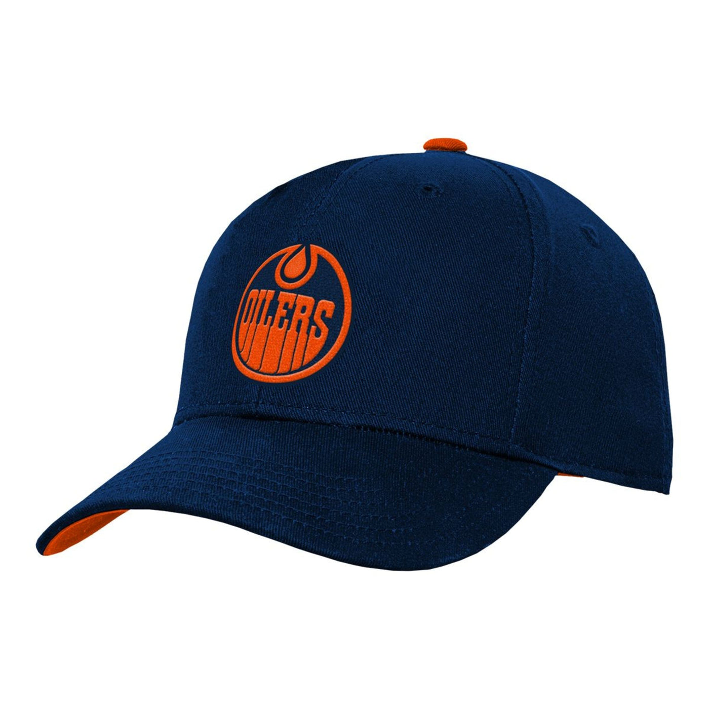 Outer Stuff NHL 3rd Logo Precurve Youth Snapback Hat - Edmonton Oilers - TheHockeyShop.com