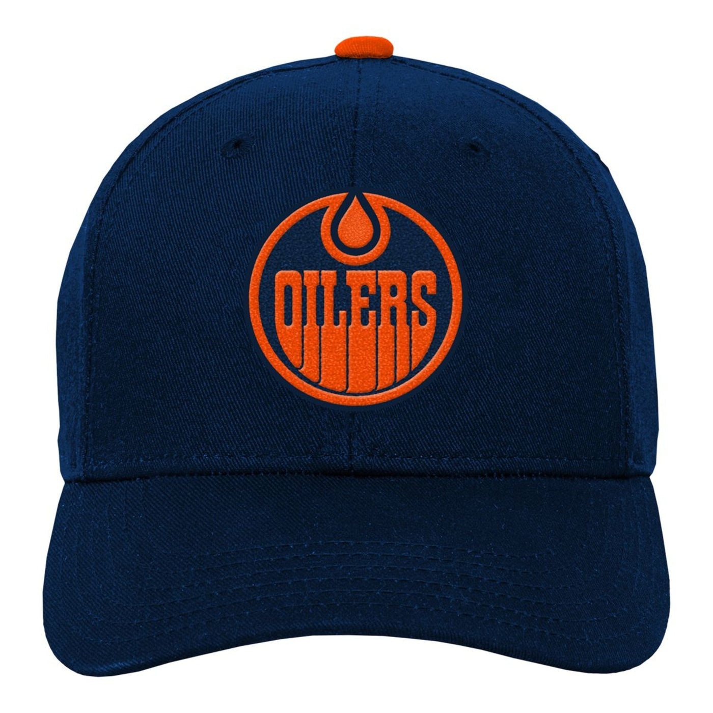 Outer Stuff NHL 3rd Logo Precurve Youth Snapback Hat - Edmonton Oilers - TheHockeyShop.com