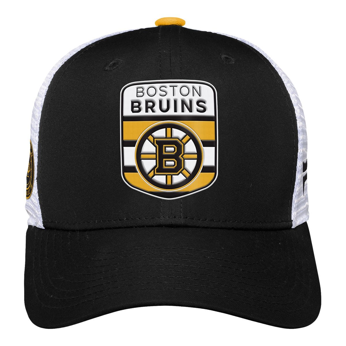 Outer Stuff NHL Draft Structured Trucker Youth Hat - Boston Bruins - TheHockeyShop.com