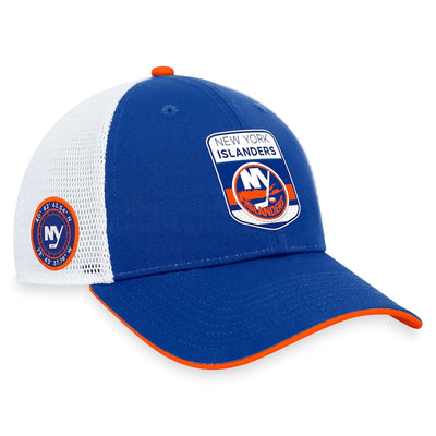 Outer Stuff NHL Draft Structured Trucker Youth Hat - New York Islanders - TheHockeyShop.com