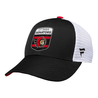 Outer Stuff NHL Draft Structured Trucker Youth Hat - Ottawa Senators - TheHockeyShop.com