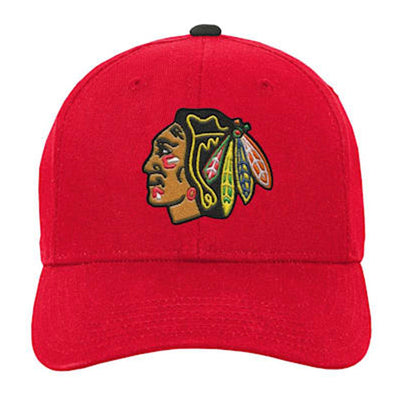 Outer Stuff NHL Precurve Toddler Snapback Hat - Chicago Blackhawks - TheHockeyShop.com