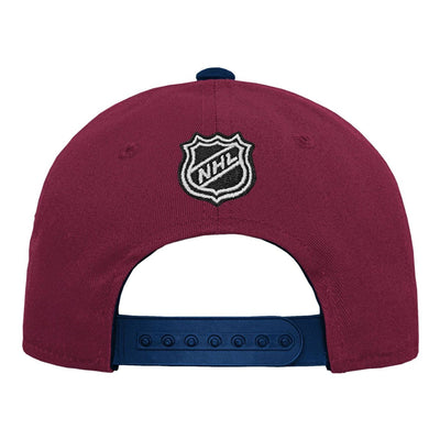 Outer Stuff NHL Precurve Toddler Snapback Hat - Colorado Avalanche - TheHockeyShop.com