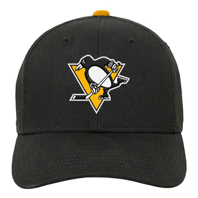 Outer Stuff NHL Precurve Toddler Snapback Hat - Pittsburgh Penguins - TheHockeyShop.com
