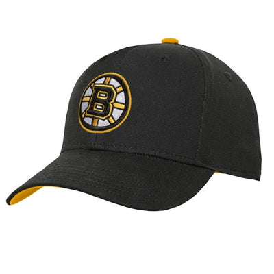 Outer Stuff NHL Precurve Youth Snapback Hat - Boston Bruins - TheHockeyShop.com