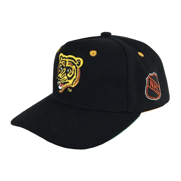 Outer Stuff NHL Precurve Youth Snapback Hat - Boston Bruins Third