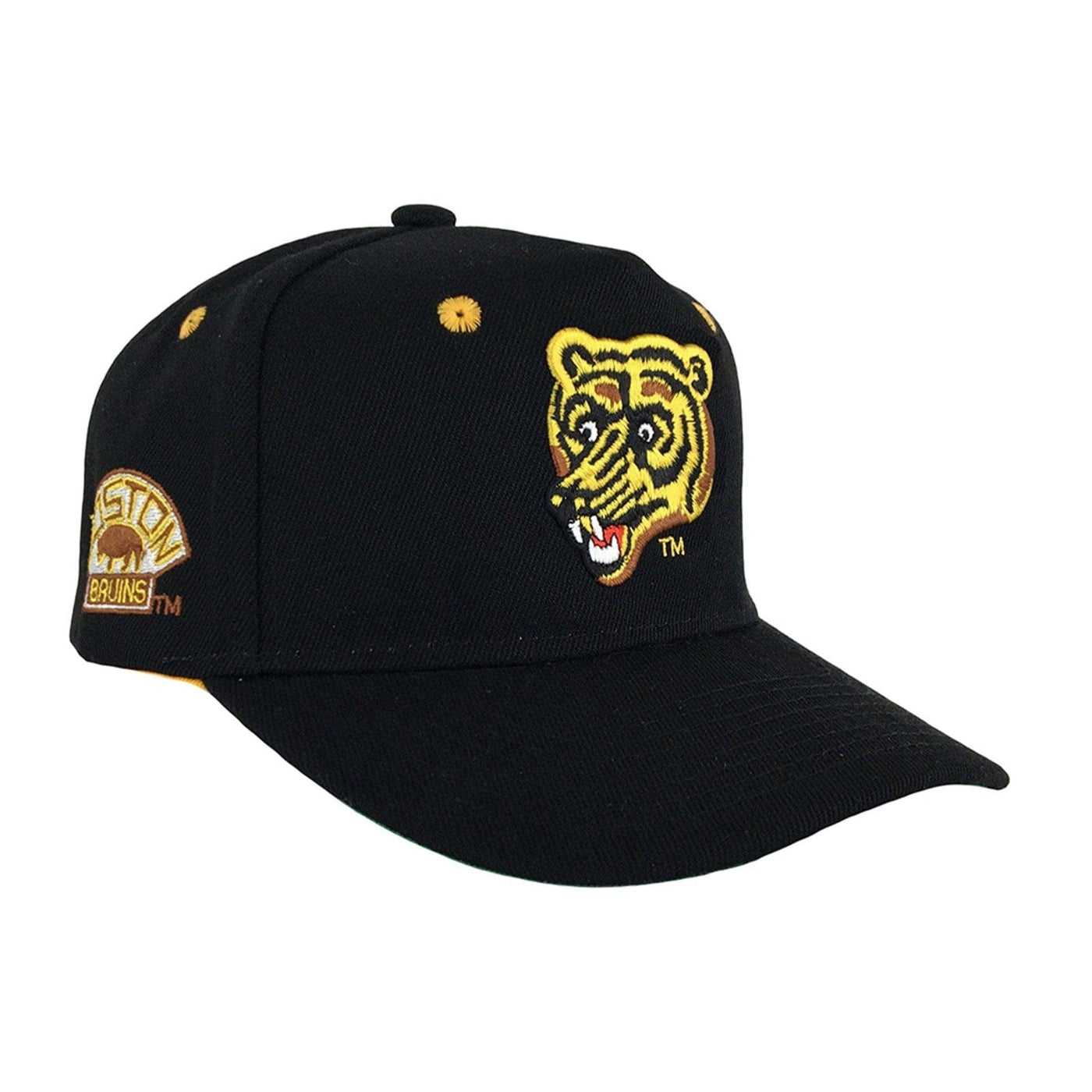 Outer Stuff NHL Precurve Youth Snapback Hat - Boston Bruins Third - TheHockeyShop.com