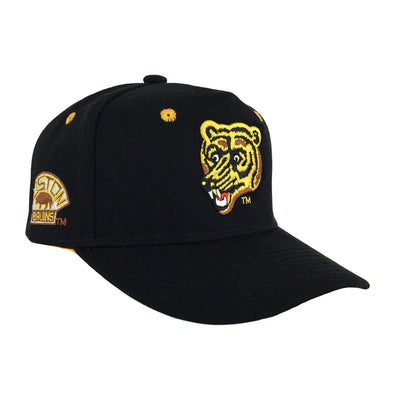 Outer Stuff NHL Precurve Youth Snapback Hat - Boston Bruins Third - TheHockeyShop.com