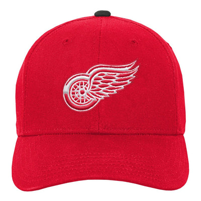 Outer Stuff NHL Precurve Youth Snapback Hat - Detroit Red Wings - TheHockeyShop.com