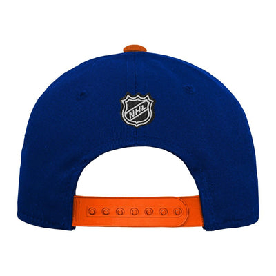 Outer Stuff NHL Precurve Youth Snapback Hat - Edmonton Oilers - TheHockeyShop.com