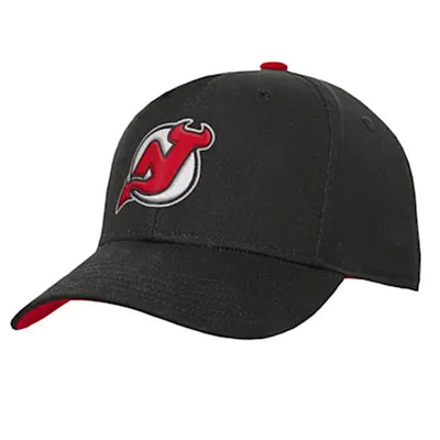 Outer Stuff NHL Precurve Youth Snapback Hat - New Jersey Devils - TheHockeyShop.com