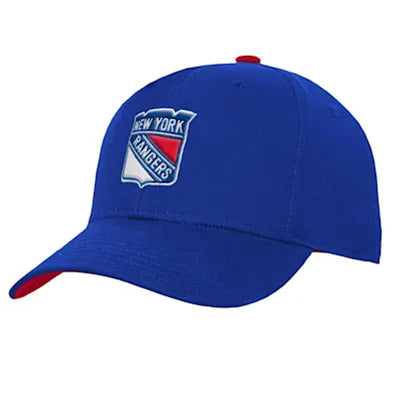 Outer Stuff NHL Precurve Youth Snapback Hat - New York Rangers - TheHockeyShop.com