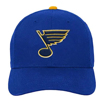 Outer Stuff NHL Precurve Youth Snapback Hat - St Louis Blues - TheHockeyShop.com