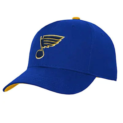Outer Stuff NHL Precurve Youth Snapback Hat - St Louis Blues - TheHockeyShop.com