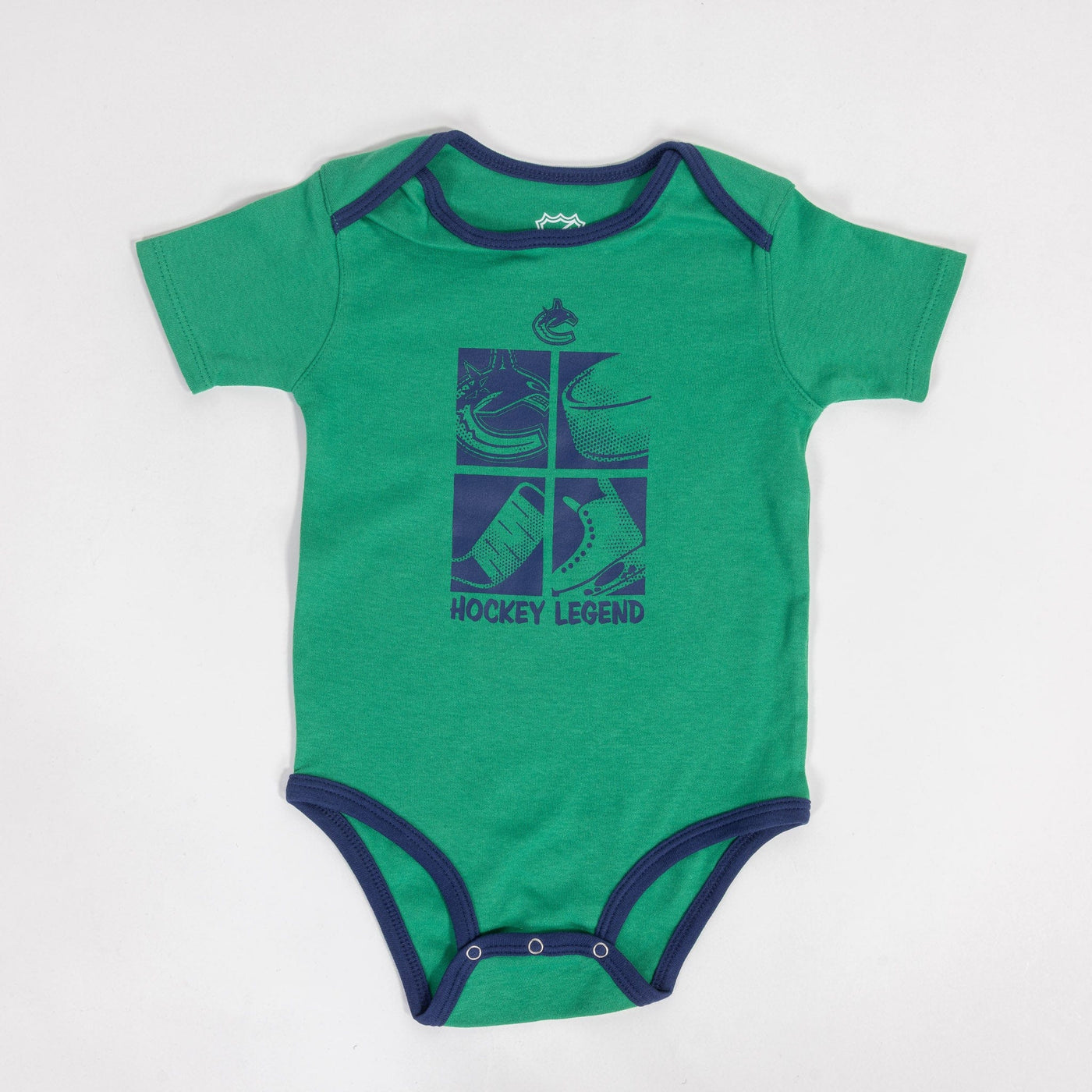 Outer Stuff NHL Legend Short Sleeve Creeper Set - Vancouver Canucks - TheHockeyShop.com