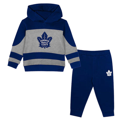 Outer Stuff NHL Puck Hero Infant Fleece Set - Toronto Maple Leafs - TheHockeyShop.com