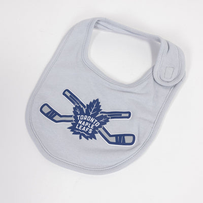 Outer Stuff NHL Rise Above Creeper Baby Bib & Bootie Set - Toronto Maple Leafs - TheHockeyShop.com