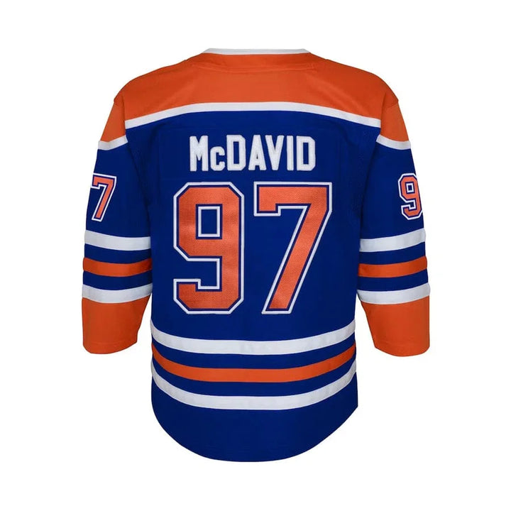 Edmonton Oilers Home Outer Stuff Premier Youth Jersey Connor McDavid