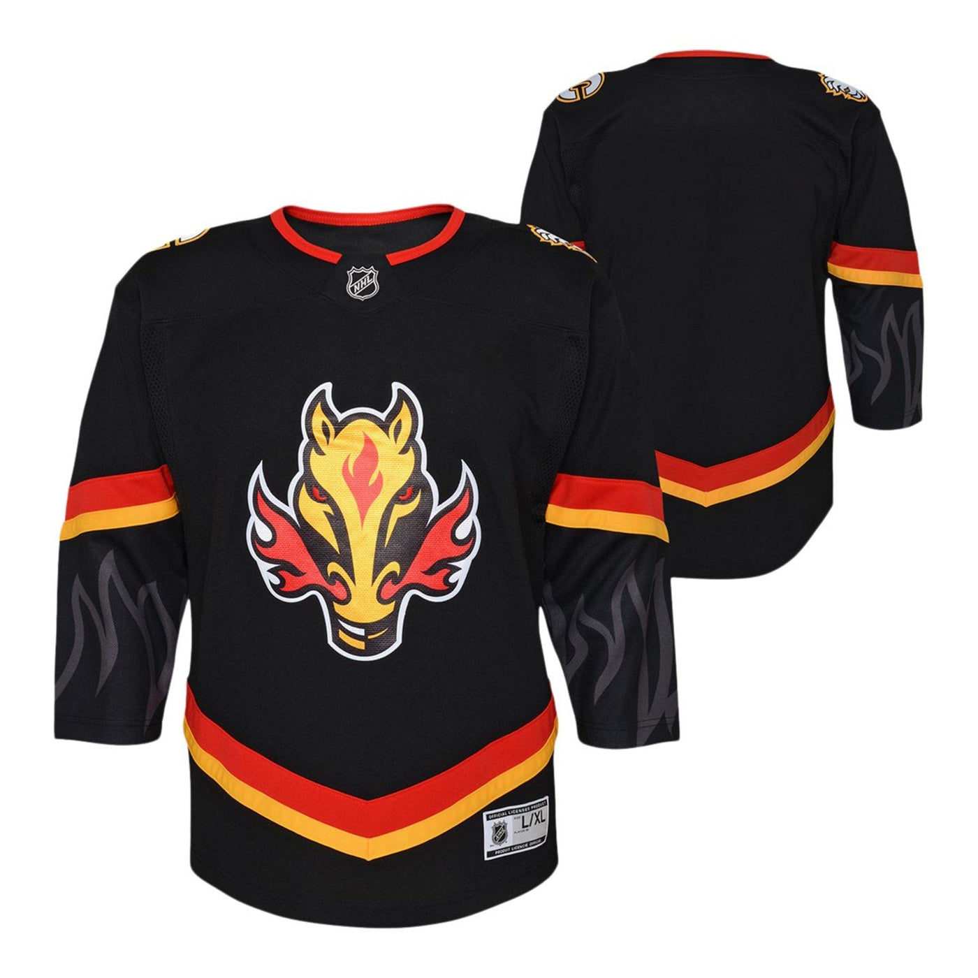 Outer Stuff Premier Infant Jersey - Calgary Flames Third - TheHockeyShop.com