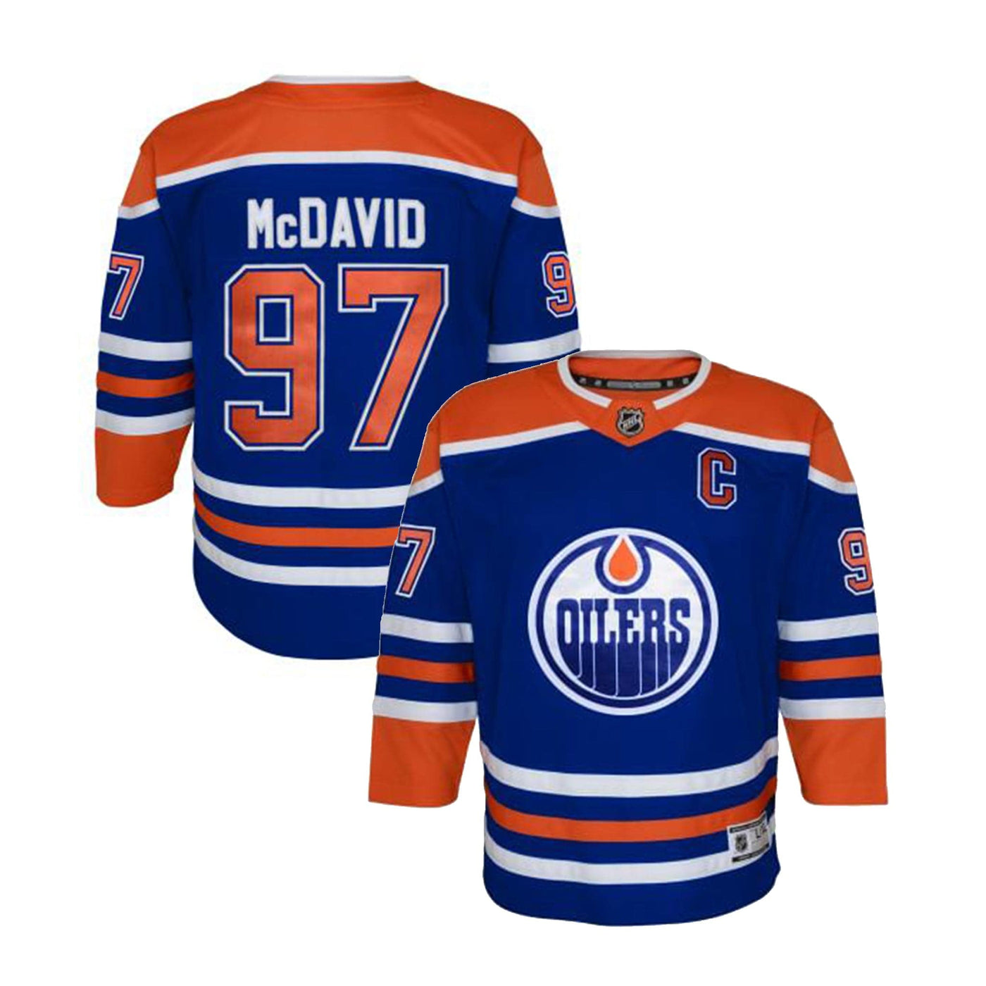 Outer Stuff Premier Infant Jersey - Edmonton Oilers Home Connor McDavid - TheHockeyShop.com