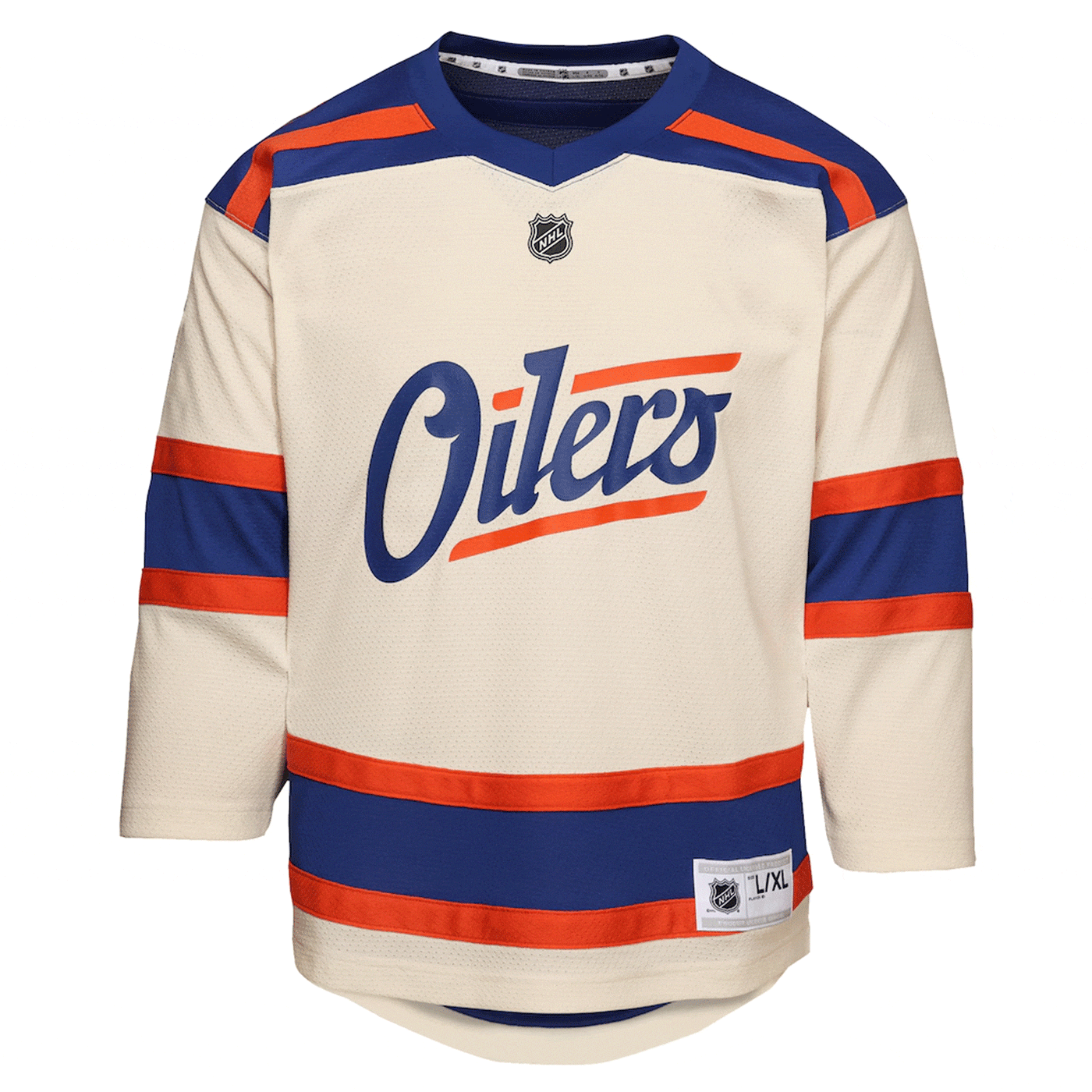 Outer Stuff NHL Jerseys Outer Stuff Premier Infant Third Jersey - Edmonton Oilers Leon Draisaitl 18M / Cream - TheHockeyShop