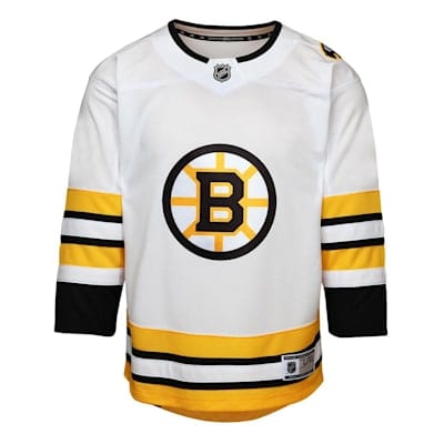 Outer Stuff NHL Jerseys Outer Stuff Premier Junior Away Jersey - Boston Bruins S/M / White - TheHockeyShop