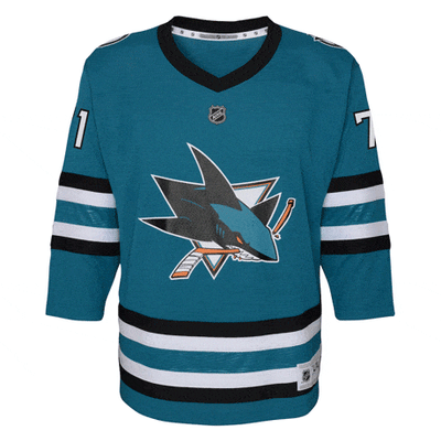 Outer Stuff NHL Jerseys Outer Stuff Premier Junior Home Jersey - San Jose Sharks Macklin Celebrini L/XL - TheHockeyShop