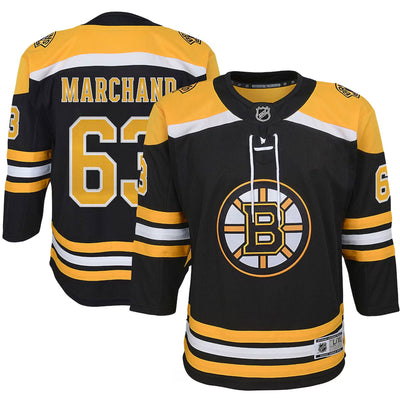 Outer Stuff Premier Junior Jersey - Boston Bruins Brad Marchand - TheHockeyShop.com