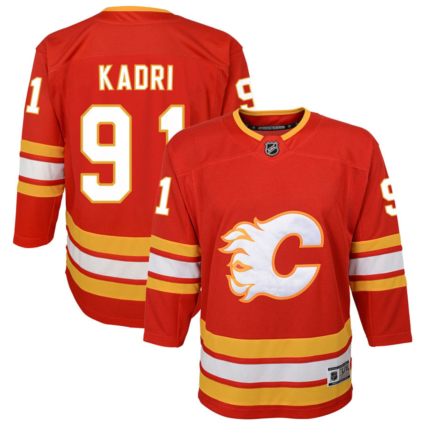 Outer Stuff Premier Junior Jersey - Calgary Flames Nazem Kadri - TheHockeyShop.com