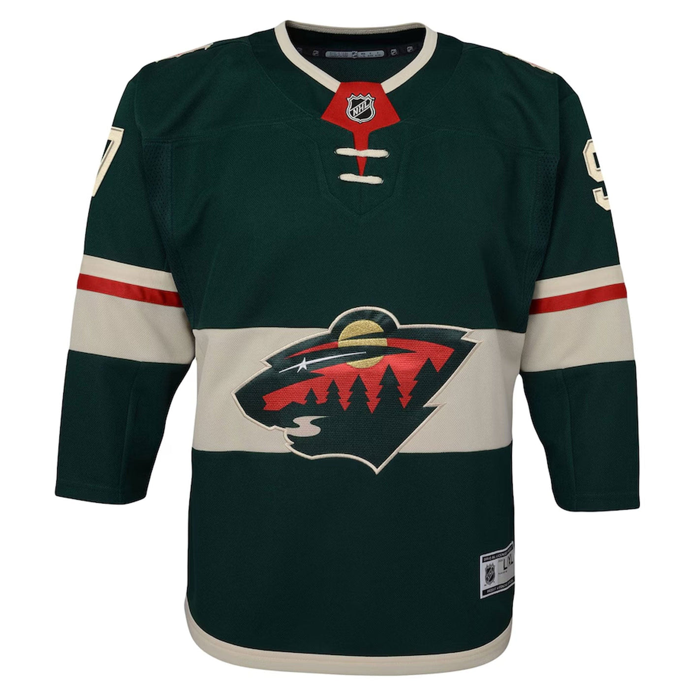Outer Stuff Premier Junior Jersey - Minnesota Wild Home Kirill Kaprizov - TheHockeyShop.com
