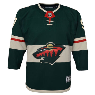Outer Stuff Premier Junior Jersey - Minnesota Wild Home Kirill Kaprizov - TheHockeyShop.com