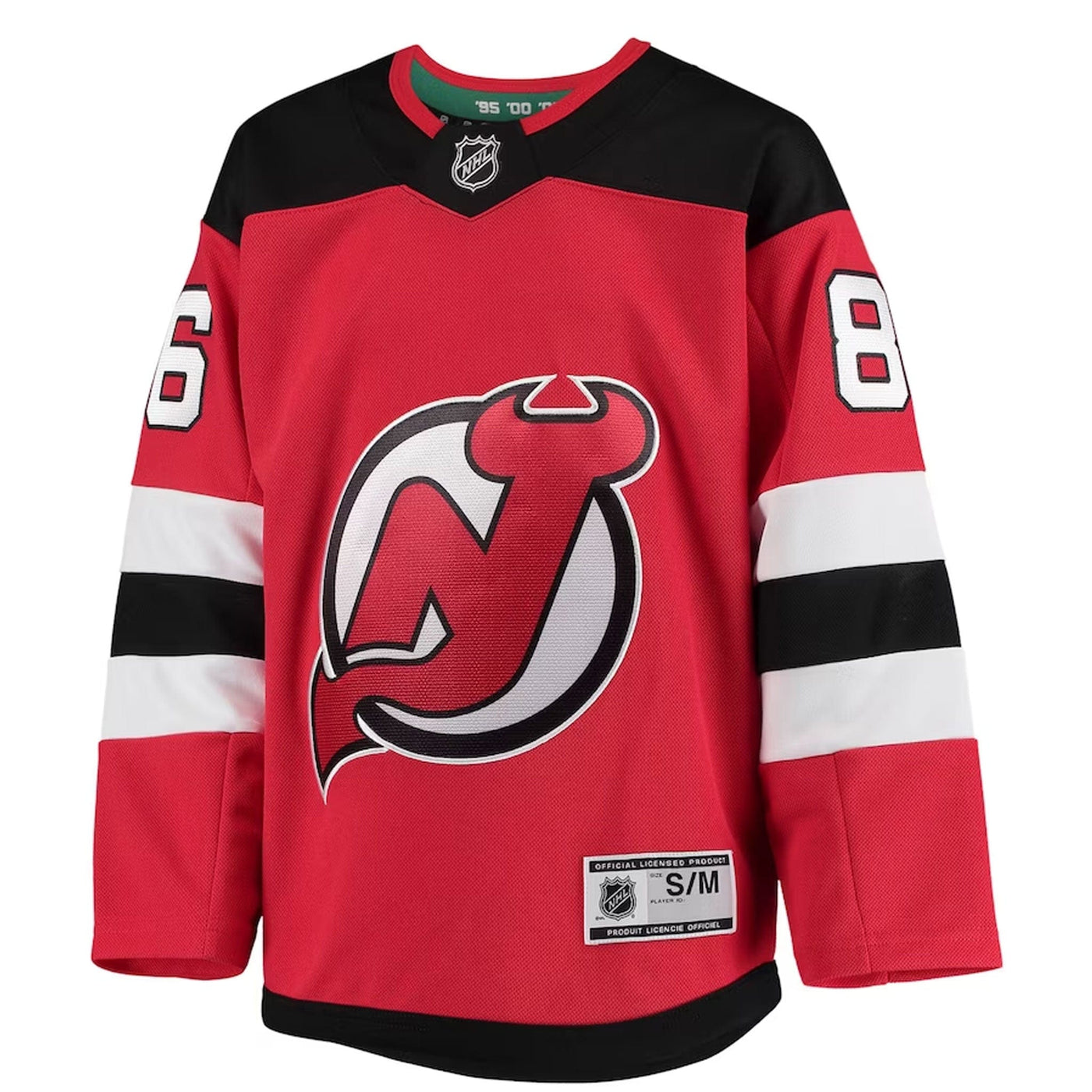 Outer Stuff Premier Junior Jersey - New Jersey Devils Jack Hughes - TheHockeyShop.com
