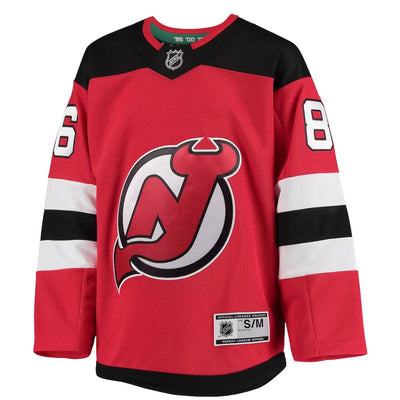 Outer Stuff Premier Junior Jersey - New Jersey Devils Jack Hughes - TheHockeyShop.com