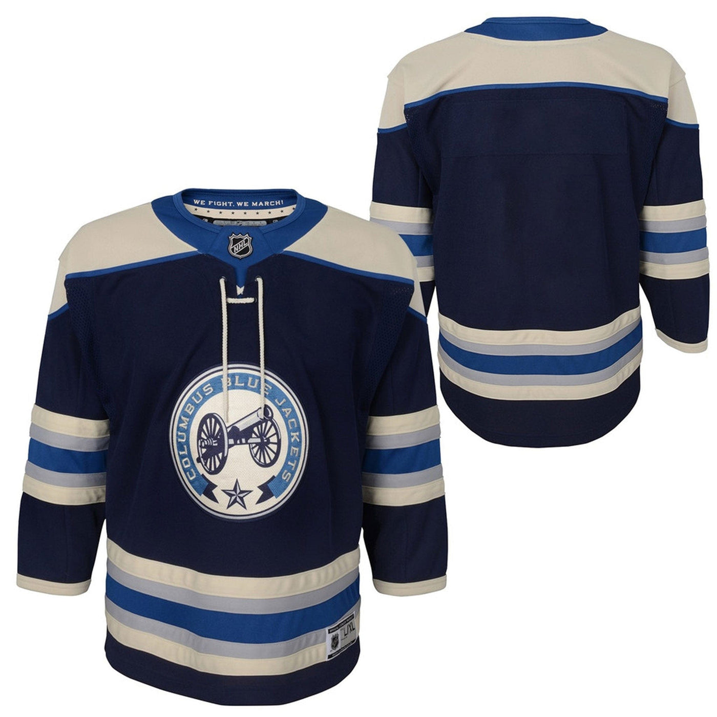 Outer Stuff Premier Junior Third Jersey - Columbus Blue Jackets - TheHockeyShop.com