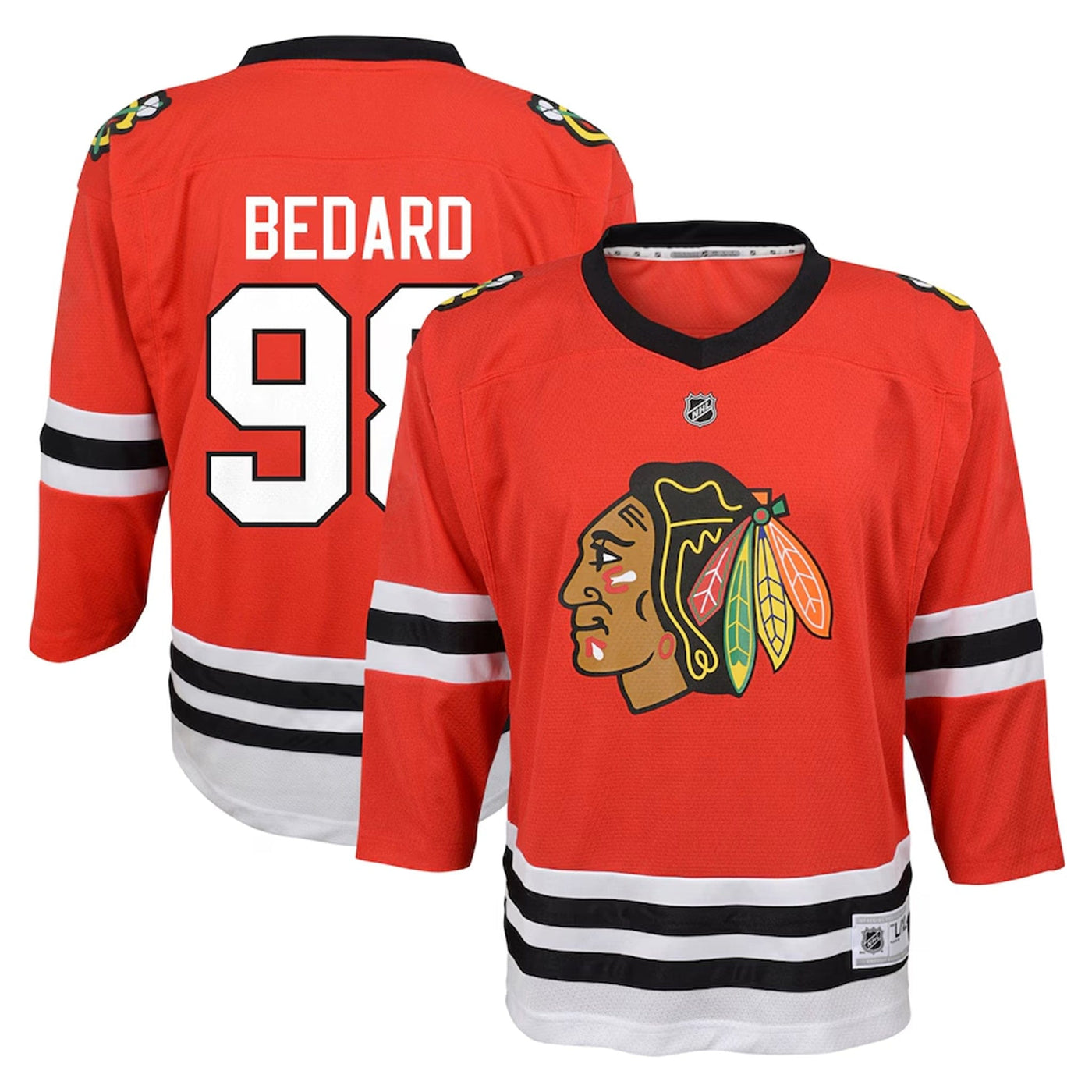 Outer Stuff Premier Toddler Jersey - Chicago Blackhawks Home Connor Bedard - TheHockeyShop.com