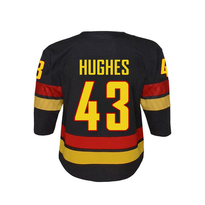 Outer Stuff Premier Toddler Jersey - Vancouver Canucks Third Black - TheHockeyShop.com
