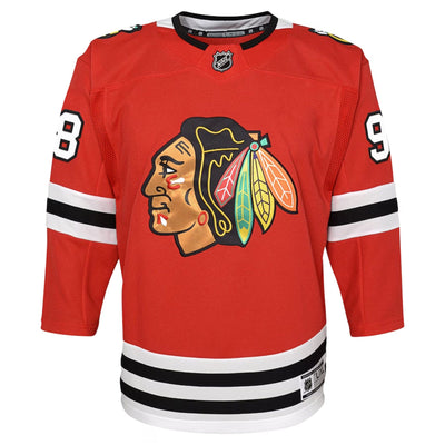 Outer Stuff Premier Youth Jersey - Chicago Blackhawks Home Connor Bedard - TheHockeyShop.com
