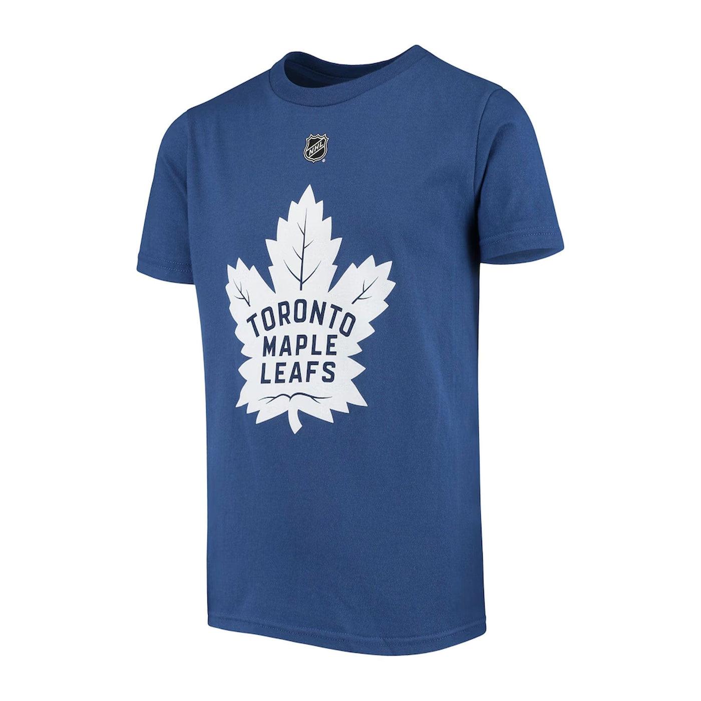 Outer Stuff N&N Primary Logo Boys Shortsleeve Shirt - Toronto Maple Leafs Auston Matthews - TheHockeyShop.com