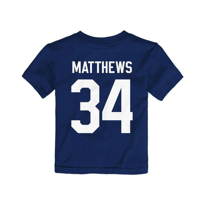 Outer Stuff N&N Primary Logo Infant Shortsleeve Shirt - Toronto Maple Leafs Auston Matthews - TheHockeyShop.com