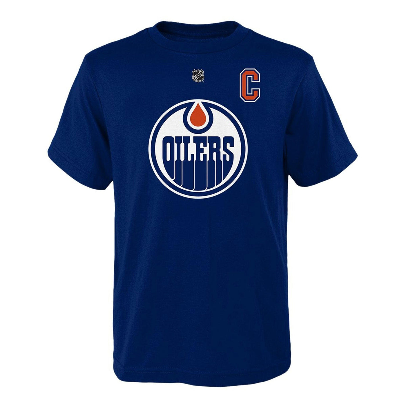 Outer Stuff N&N Primary Logo Junior Shortsleeve Shirt - Edmonton Oilers Connor McDavid - TheHockeyShop.com