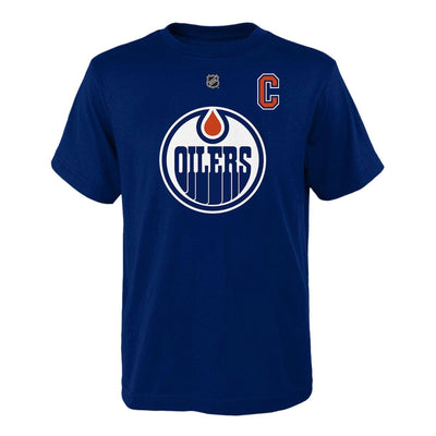 Outer Stuff N&N Primary Logo Junior Shortsleeve Shirt - Edmonton Oilers Connor McDavid - TheHockeyShop.com