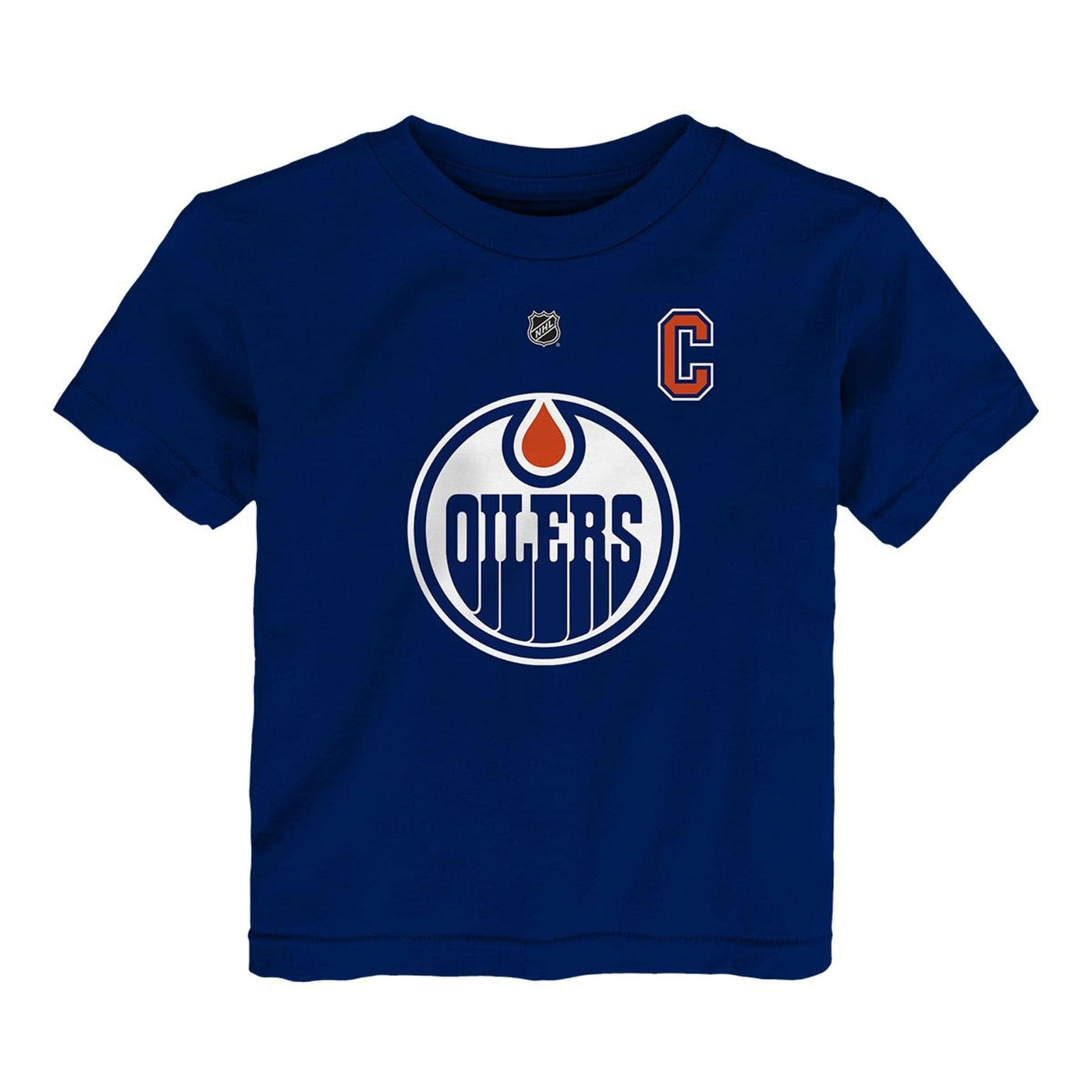 Outer Stuff N&N Primary Logo Toddler Shortsleeve Shirt - Edmonton Oilers Connor McDavid - TheHockeyShop.com