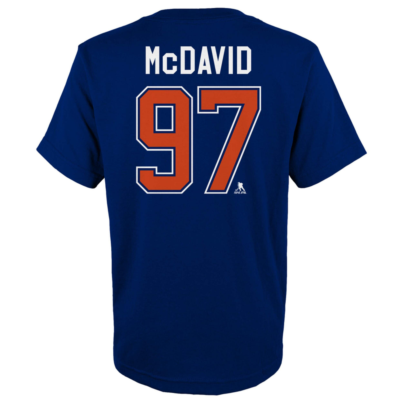 Outer Stuff N&N Primary Logo Youth Shortsleeve Shirt - Edmonton Oilers Connor McDavid - TheHockeyShop.com