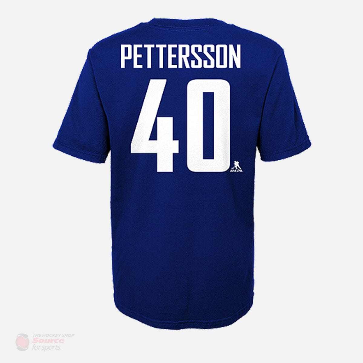 Vancouver Canucks Outer Stuff Name & Number Youth Shirt - Elias Pettersson