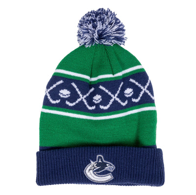 Outer Stuff NHL Face Off Toddler Toque - Vancouver Canucks - TheHockeyShop.com