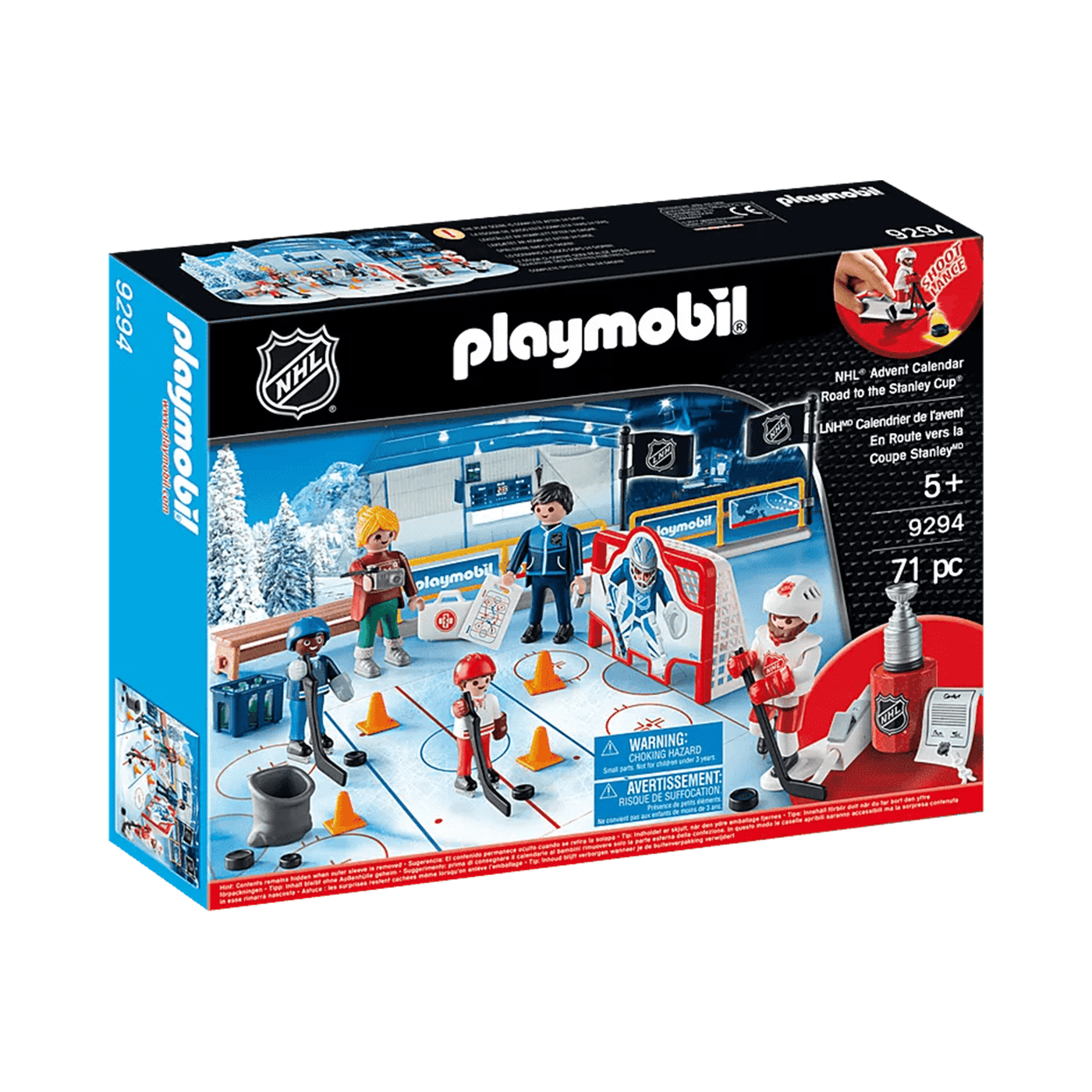 Playmobil Toys & Games Playmobil NHL Advent Calendar Road to the Cup Advent Calendar / NHL - TheHockeyShop