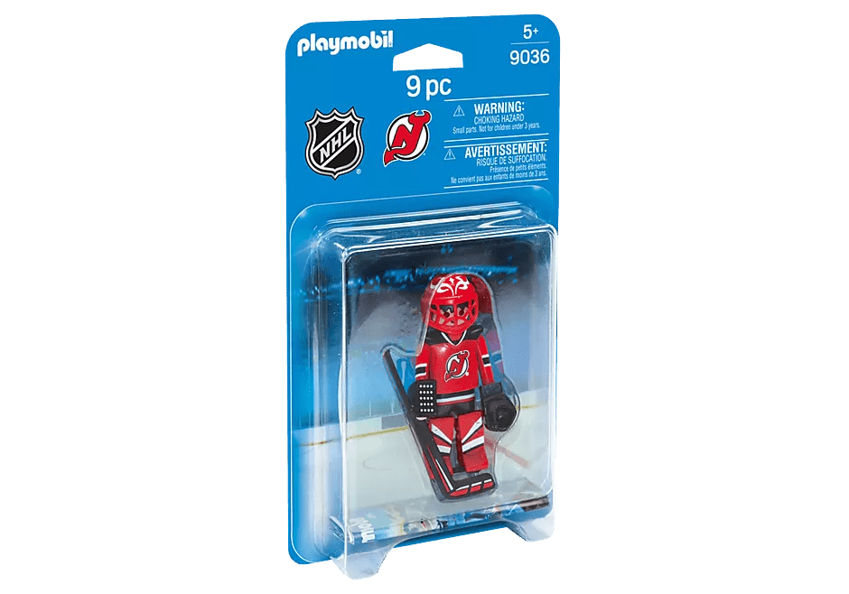 Playmobil NHL Hockey Goalie - New Jersey - The Hockey Shop Source For Sports