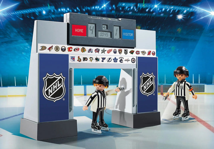 Playmobil NHL Score Clock with Referees